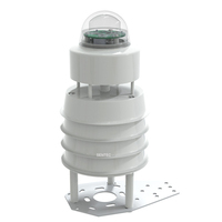 Station météorologique agricole automatique ultrasonique professionnelle économique pour la mesure du vent, de la température, de l'humidité relative, de la pression, du bruit et de la pluie