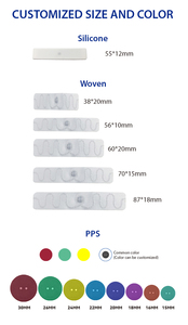 Etiqueta RFID UHF Mini Personalizada, Resistente al Agua y a la Intemperie, 860-960MHz, Largo Alcance <span class=keywords><strong>de</strong></span> <span class=keywords><strong>Lectura</strong></span>, Chip U8/U9, 300 Lavados/3 Años, para Ropa - Product Image 4
