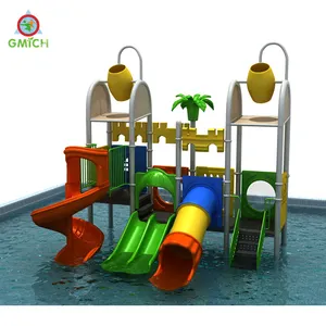 Amusement Water Park Equipment Water Amusement Park Kids Swimming Pool Water Park Slide Children Play Equipment For Sale Water Playground Outdoor