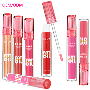 OCHAIN logotipo personalizado maquillaje impermeable vegano al por mayor aceite de brillo de labios de larga duración - Product Image 1