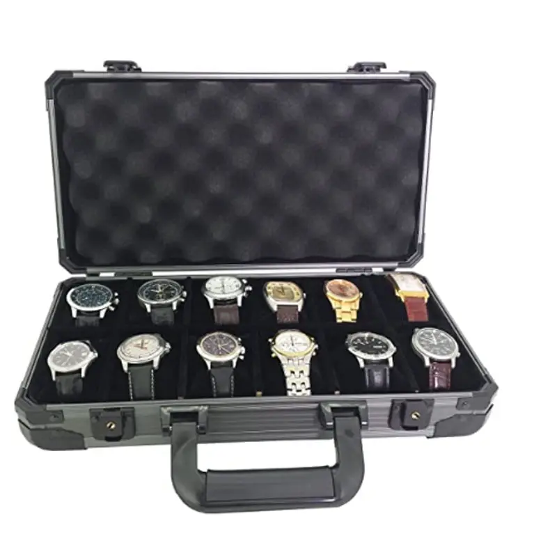 customized watch box watch travel case luxury watch brief case