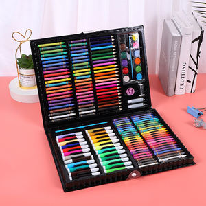 Ensemble d'art pour enfants Macaron 168 pièces, multifonctionnel, fournitures scolaires, dessin, <span class=keywords><strong>crayons</strong></span> de couleur, <span class=keywords><strong>crayons</strong></span> de cire, aquarelle - Product Image 3