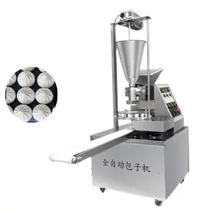 Automatische Varkensvulling Chinese Baozi Gestoomde Broodje Machine/ Bao Bun Making Machine