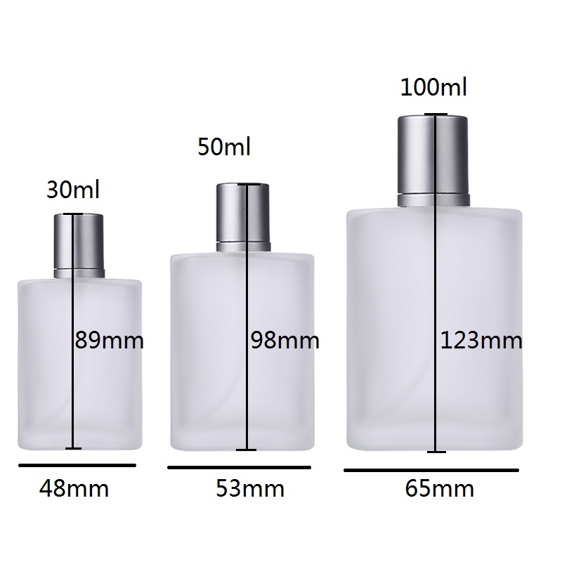 30ML 50ML 100MLすりガラスボトルファンシー空詰め替え可能香水瓶