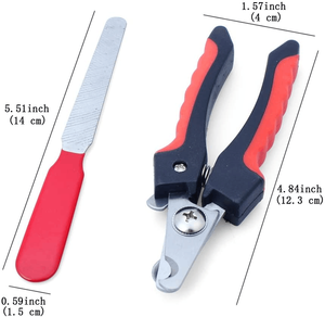 פרימיום נירוסטה פרימיום מסמר קליפרס-ידית אחיזה עבור טיפוח חתול/כלב בית - Product Image 3