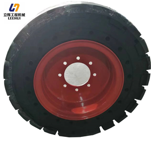 Roda Bobcats kualitas tinggi ban karet penyapu jalan 10-16.5 ban padat - Product Image 2