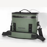 Nouvelle conception Sac isotherme TPU 12L étanche à rabat pour pique-nique, escalade, randonnée, glacière toutes saisons pour repas et boissons