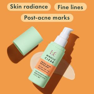 Private Label AHA BHA Soro Esfoliante Vegan Melhorar os poros entupidos Reduzir a Acne Suporte Pele Barreira Ácido Hialurônico Soro - Product Image 4