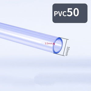 Tubería <span class=keywords><strong>de</strong></span> <span class=keywords><strong>PVC</strong></span> Flexible Transparente Azul <span class=keywords><strong>de</strong></span> Alta Presión <span class=keywords><strong>de</strong></span> 25-250 mm para Accesorios <span class=keywords><strong>de</strong></span> Plomería, Venta al por Mayor y Personalización - Product Image 5