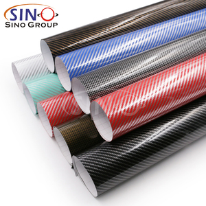 Nhà Máy Trực Tiếp Tùy Chỉnh PVC Carbon Fiber Auto Vinyl Phim Xe Bọc - Product Image 6
