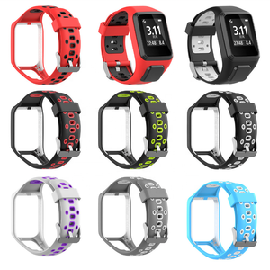 Thay Thế Silicone ban nhạc dây đeo cho <span class=keywords><strong>TomTom</strong></span> 2 3 Series Runner 2 3 Spark 3 Series golfer 2 Phiêu lưu mạo hiểm <span class=keywords><strong>GPS</strong></span> Đồng hồ - Product Image 2