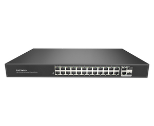 สวิตช์ PoE แบบ Fast Ethernet 24 พอร์ต ประสิทธิภาพสูง พร้อมอัปลิงค์กิกะบิต 2 พอร์ต - Product Image 2