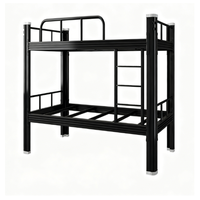 Lit superposé double en métal moderne pour enfants, vente en gros d'usine