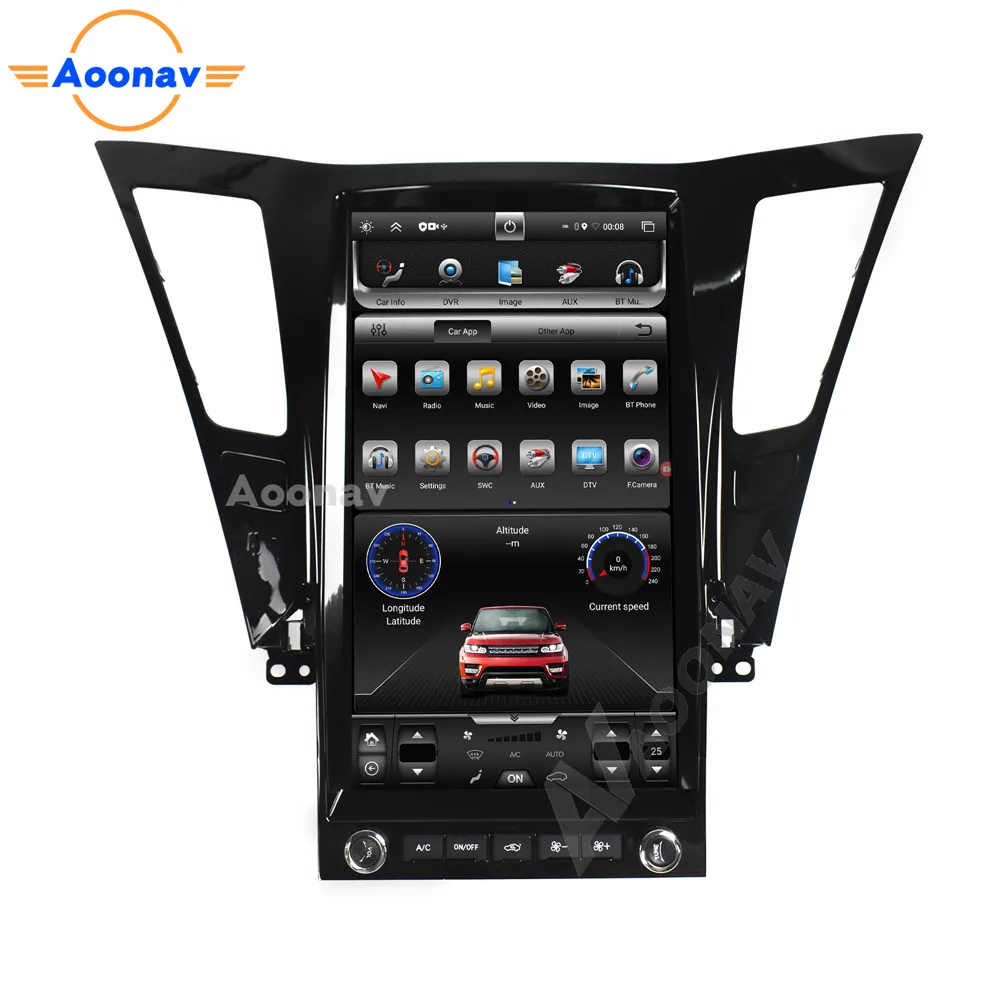13.6 inch 2din Android car vertical screen AUTO radio multimedia player For HYUNDAI SONATA 2010-2014 car stereo GPS navi audio