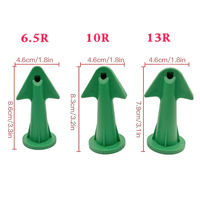 Embout de finition réutilisable et résistant à l'usure pour mastic et coulis, outils de calfeutrage avec 3 rayons de surface de travail