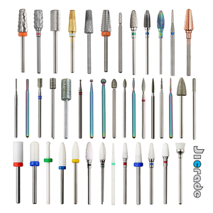 In vendita prezzo a buon mercato 3/32 pollici ceramica carburo lima diamantata Pedicure Manicure cono punte di tungsteno trapano per unghie - Product Image 5