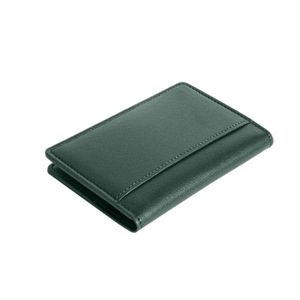 กระเป๋าสตางค์ใบสั้นสำหรับผู้ชายที่ใส่บัตรหนัง PU ใส่บัตรโลโก้บางป้องกัน RFID สไตล์แฟชั่นแบบใหม่ - Product Image 4