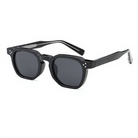 Kacamata Hitam Unisex Terlaris Lintas Negara untuk Mengemudi, Perlindungan UV380, Desain Bingkai Penuh, Model 6239
