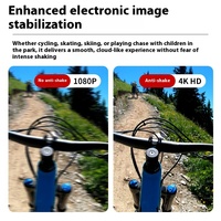 FOXWEAR-Casque complet intelligent avec caméra 4K et Bluetooth, nouvel état, matériau PP pour équipement de montagne et de vélo