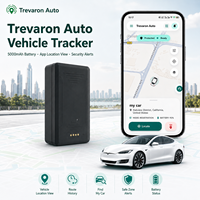 Traceur GPS Trevaron pour voiture avec géolocalisation, zone de sécurité, historique des itinéraires, alerte de coupure de courant et alerte de batterie faible