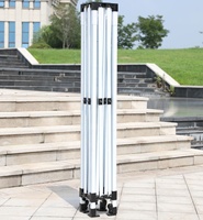 Tentes pliantes commerciales 3x3 3x6, imperméables, avec structure en acier inoxydable, protection UV, gazebo pliable pour les entreprises