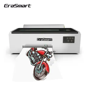 Erasmart L805 Đầu In Kỹ Thuật Số Xách Tay Máy In Quần Áo Áo Thun Máy In Mini A4 DTF Máy In