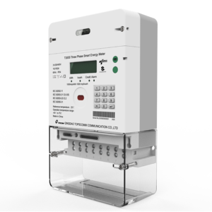 Công tơ điện thông minh trả trước ba pha DLMS có bàn phím, <span class=keywords><strong>h</strong></span>ỗ trợ RS485/RJ45/Infrared - dùng cho quản lý năng lượng - Product Image 2