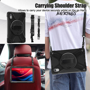 เคส TB336FU สำหรับ Lenovo TAB K11 <span class=keywords><strong>Gen</strong></span> 2เคสป้องกันตัวเครื่องป้องกันหนักแบบมีสายคล้องไหล่และขาตั้งแบบหมุนได้360 - Product Image 6