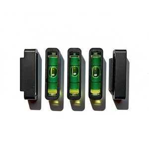 Support de <span class=keywords><strong>niveau</strong></span> à bulle industriel miniature en plastique, circulaire tubulaire rond, avec différents types de niveaux à bulle - Product Image 2