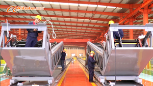 FUJI ZY-elevadores de escaleras industriales para interiores y exteriores, barandilla, escaleras mecánicas eléctricas de acero inoxidable - Product Image 4