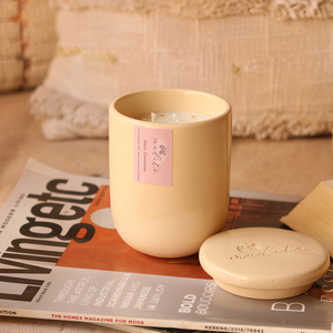 AIKUN Factory, fabricant de bougies parfumées en cire de soja en céramique sur mesure, bougies en gros avec couvercle pour mariage, fête, décoration de la maison - Product Image 4