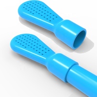 Bombilla en silicone pliable pour yerba mate, paille à boire pour gourde avec tête de filtre amovible et brosse de nettoyage