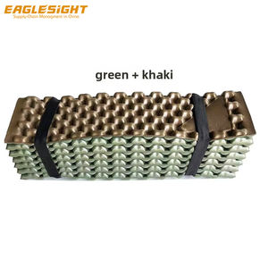 Colchoneta de Acampada de 400g con Película de Aluminio, Esterilla para Dormir de Espuma IXPE Tipo Cartón de Huevo para Exteriores, Aislamiento Térmico de Cacahuate para el Suelo - Product Image 4