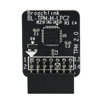 Module TPM 2.0 MSI 14-1 Pin LPC SLB9665TT2.0 MS-4136 pour carte mère MSI, Module TPM 2.0 pour PC