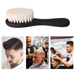 Brosse <span class=keywords><strong>de</strong></span> rasoir naturelle longue <span class=keywords><strong>en</strong></span> <span class=keywords><strong>bois</strong></span> <span class=keywords><strong>de</strong></span> hêtre, pour barbier, poils <span class=keywords><strong>de</strong></span> sanglier, grande brosse à barbe noire - Product Image 6