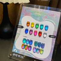 ZRKGEL Échantillon Gratuit Formule Sans TPO & HEMA Non Toxique OEM ODM Formule Professionnelle pour Salon Gel Polish Translucide Effet Glacé