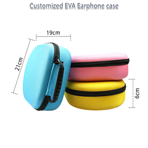 Estuche duradero para auriculares EVA-Estuche para auriculares EVA resistente y a prueba de arañazos para uso diario/almacenamiento Estuche para auriculares EVA - Product Image 5