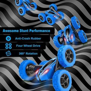 Remote Control Double Sided Rotating 360 Degree Stunt Flips High Speed Rc <b>Car</b> <b>Toy</b> - Product Image 6