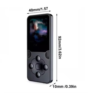Lecteur MP3 HiFi à écran haute définition, lecteur MP4 portable pour étudiants, design compact, prend en charge la carte mémoire externe - Product Image 6
