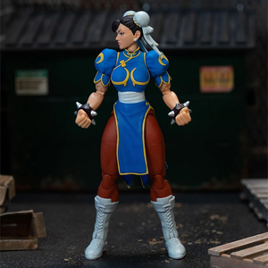 NECA Street <span class=keywords><strong>Fighter</strong></span> II PVC Action Figure Chun Li Ryu Gouki Guile Jouets pour enfants et adultes Films Cartoon Figuarts Chun Li - Product Image 2