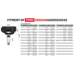 A0009050030-Tire-Pressure-Sensor pour Mercedes Benz W205 W213 W166 W212 W205 capteur <span class=keywords><strong>de</strong></span> régulateur <span class=keywords><strong>de</strong></span> pression <span class=keywords><strong>de</strong></span> carburant des pneus - Product Image 2