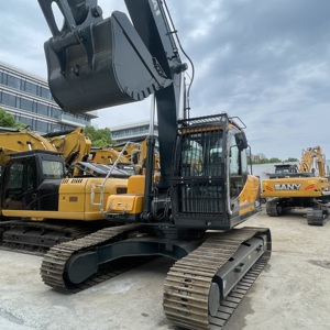 Excavatrice sur chenilles hydraulique d'occasion HYUNDAI R300LC-9S de 30 tonnes avec moteur et pompe Cummins pour l'exploitation minière et la construction - Product Image 1