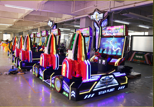 Machine de jeu d'arcade simulateur de course et de vol à monnayeur, <span class=keywords><strong>prix</strong></span> usine, avec support anglais pour salles de jeux d'arcade - Product Image 4