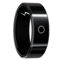 Pinteek RN01 Smart Ring 8-13 taille 5ATM étanche 7 jours d'autonomie de la batterie avec contrôle tactile pour hommes femmes