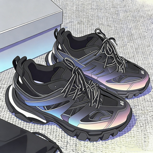 Zapatillas LED con Luz, Calidad Original, para Hombre y Mujer, Zapatillas <span class=keywords><strong>Deportivas</strong></span> para Correr, Zapatillas Casuales con Luces, Estilo Balenciaga - Product Image 2