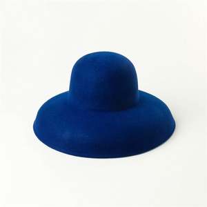 Sombrero Fedora Retro Unisex X1230 de Fieltro de Lana Rojo con Ala Ancha y Patrón Estampado, Accesorio para Invierno, Iglesia, Fiesta, Talla Adulto con Cinta - Product Image 6