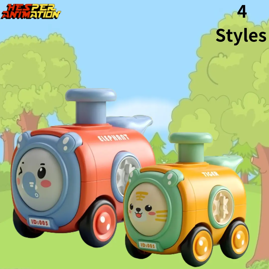 4 вида стилей игрушечный поезд