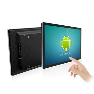 65英寸一体机工业防水液晶IPS触摸屏电脑安卓7.1英特尔固态硬盘新商务使用黑色平板电脑 - Product Image 3