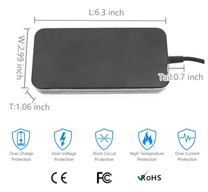 Adaptador de Corriente para Portátil de 150W 19.5V 7.7A, Conector de 5.5*2.5 mm para Computadoras Ultrabook AS US, Adaptador de CA/CC de 150W - Product Image 4