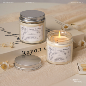 Premium Quality Long-Lasting Fragrance Eco-Friendly <strong>Aroma</strong> Soy Wax Jar Scented <strong>Candle</strong> - Product Image 2